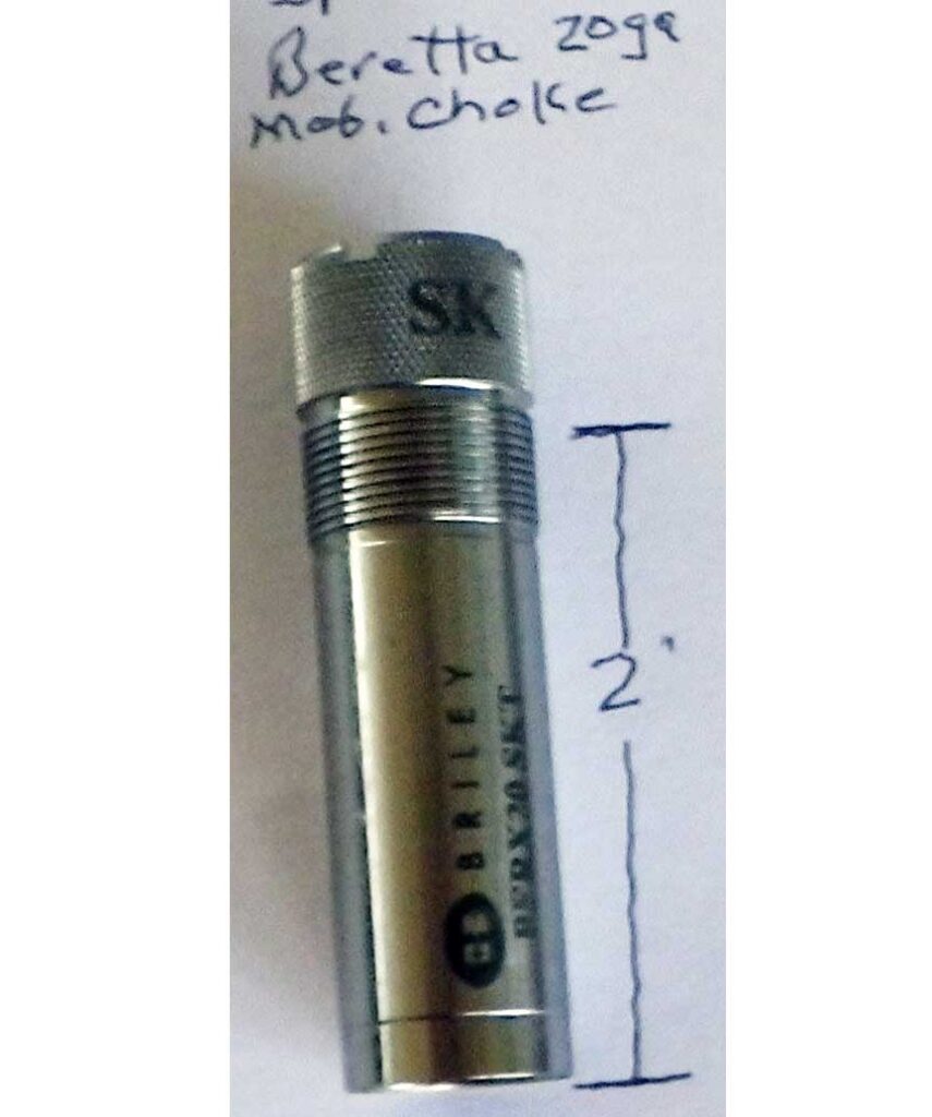 Beretta Mobile Choke Extended 20 GA Shotgun Chokes
